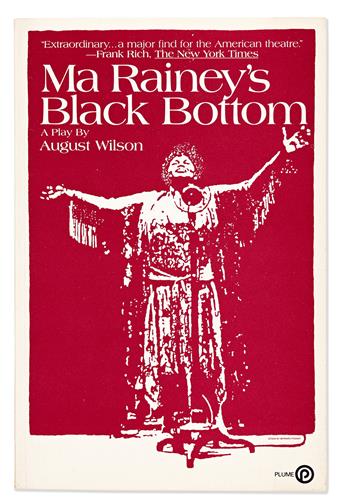 Wilson, August (1945-2005) Two Works Inscribed to Theater Critic Michael Feingold.